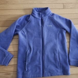 Columbia Kid Girl US L Fleece Purple Jacket Gorpcore Activewear Back To School